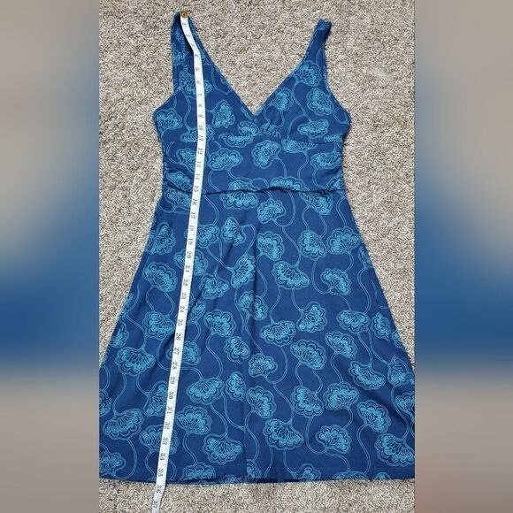 Patagonia Blue Floral Organic Tank Dress - Picture 3 of 5